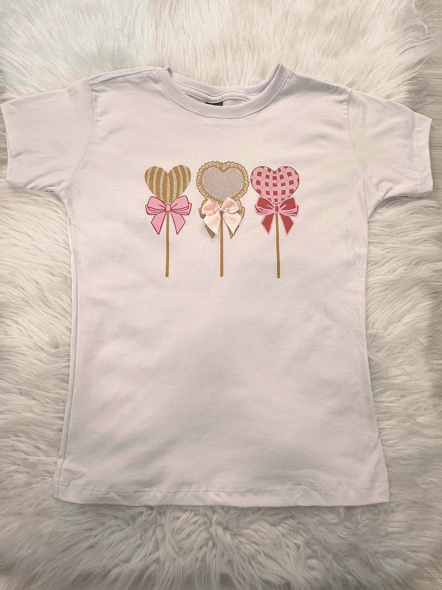 Camisa Lacinhos White